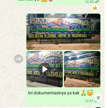 Pengiriman Papan Bunga Duka Lamuk Kaliwiro